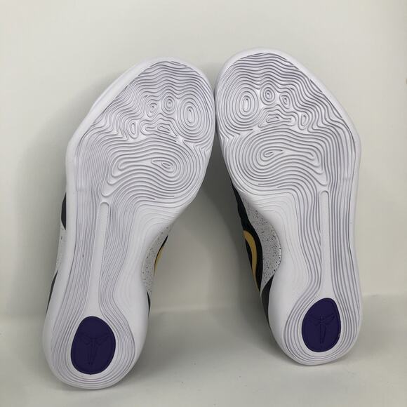 Nike Mens Kobe 9 Low EM Protro IH1401-002 TB Lakers Away - Size 8 - Picture 15 of 15